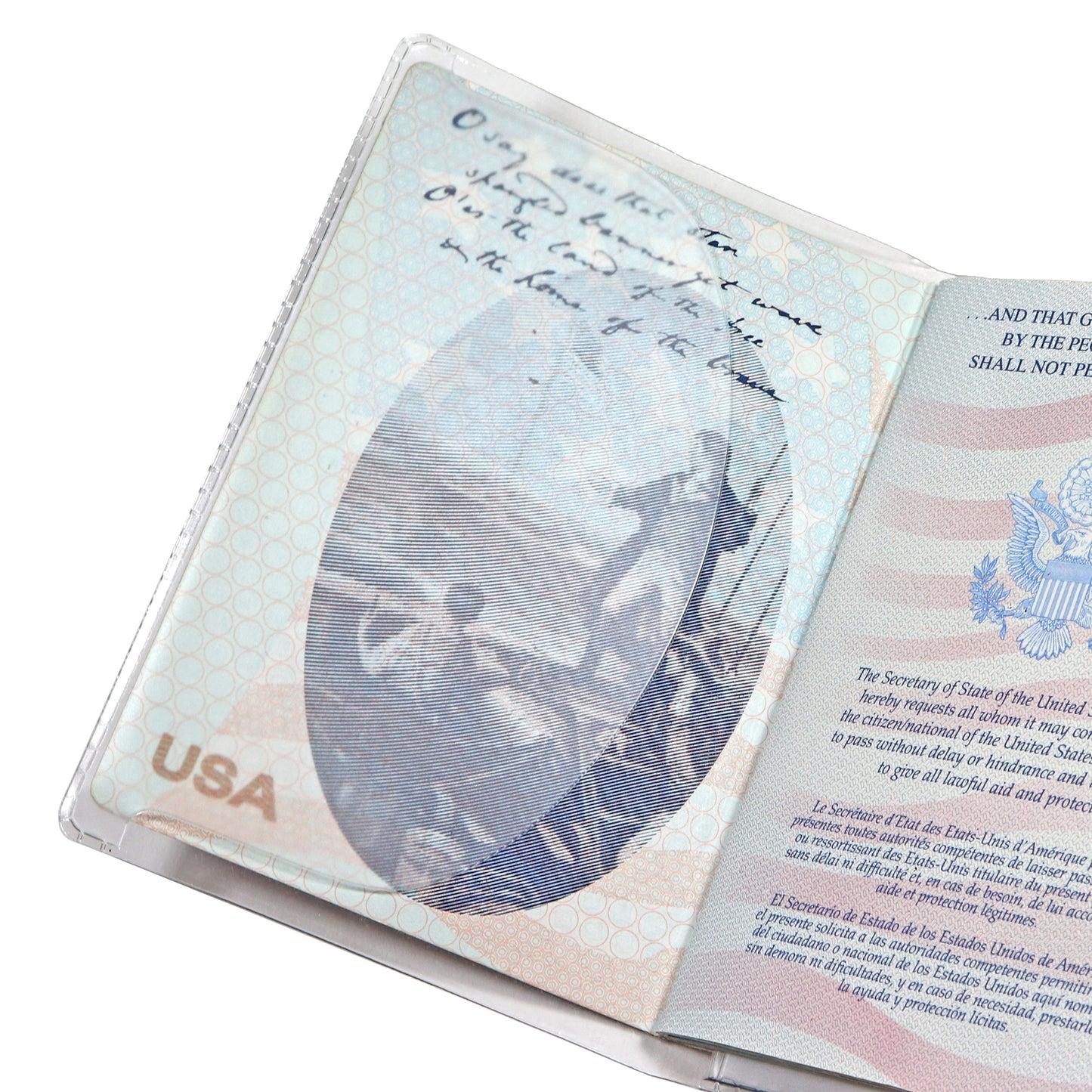 Clear Passport Cover Vinyl Plastic Passport Protector