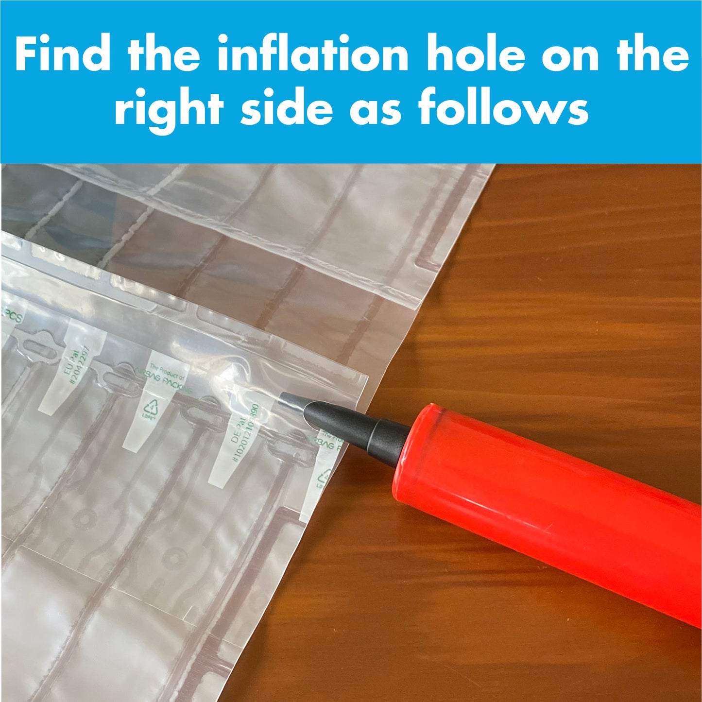 Inflatable Wine Bottle Protector Bags
