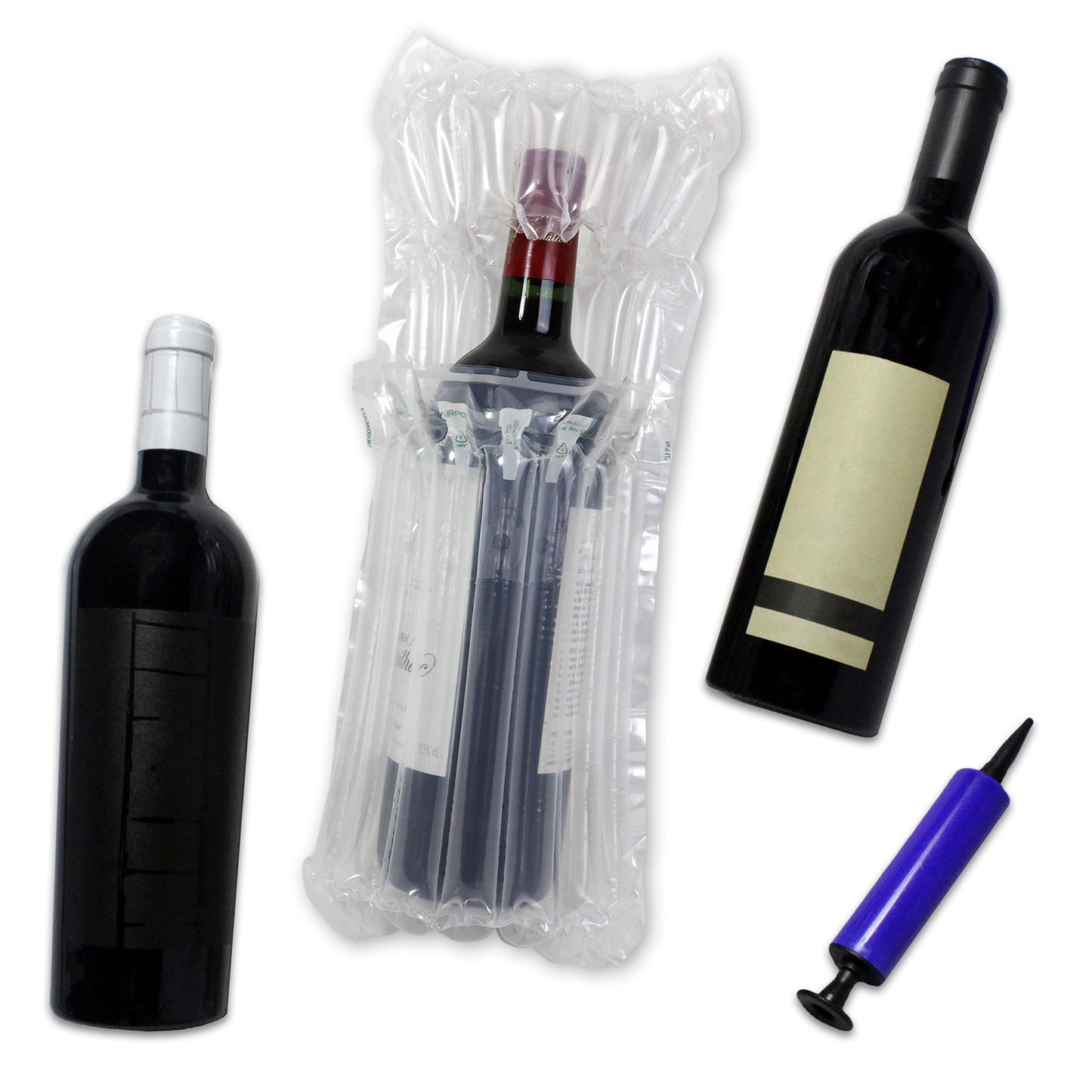 Inflatable Wine Bottle Protector Bags