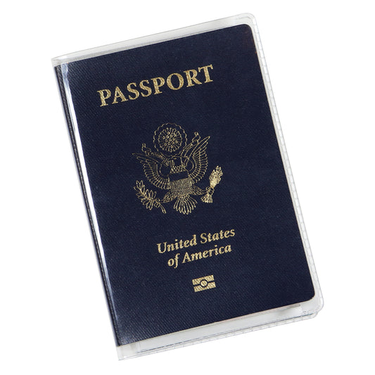 Clear Passport Cover Vinyl Plastic Passport Protector