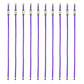 Pastel Colored Stainless Steel Wire Keychains (2mm Thick) by 6.3 Inches (PVC Coated)